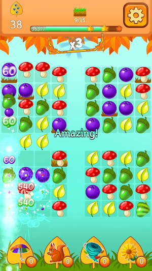 Forest Fall Garden: Match 3 Screenshot 0