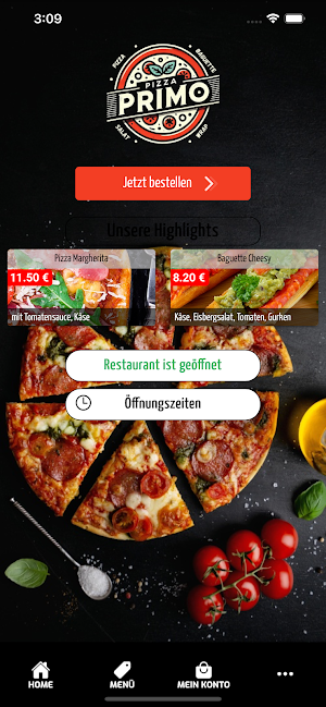 Pizza Primo Online Screenshot 0
