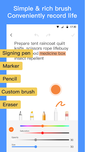 Memo Notes, Notepad & Checklist - Nuts Note Screenshot 2