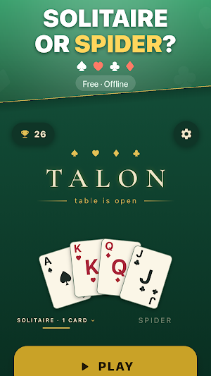 Talon: Solitaire & Spider Screenshot 0