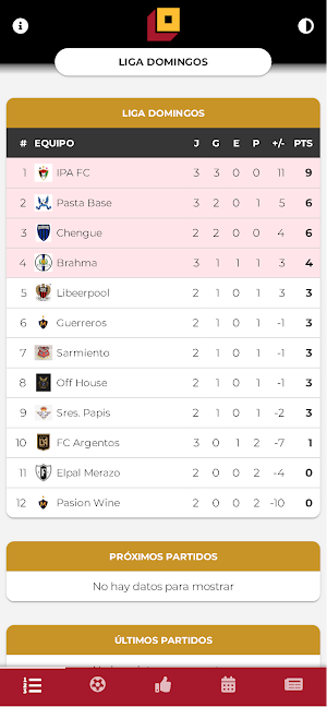 Liga Oeste Screenshot 0