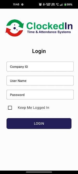 MyClockedIn Screenshot 0