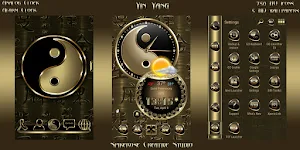 Yin Yang theme Screenshot 0