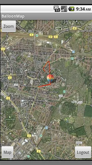 Balloon Map Chaser Screenshot 2