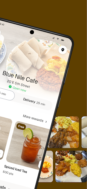 Blue Nile Cafe Screenshot 1