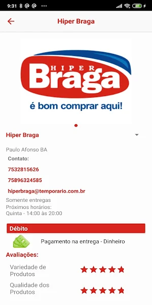 Hiper Braga Screenshot 1
