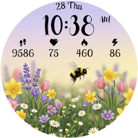 Animated Flying Bee WearOS WF