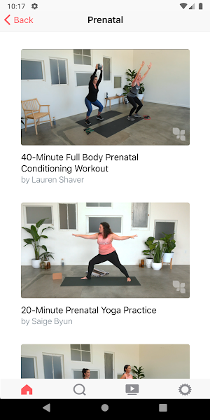 FIT4MOM On Demand Screenshot 1