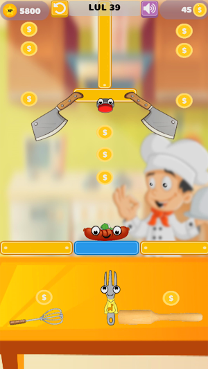 Catch a Sausage Physic puzzle Screenshot 0