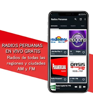 Peruvian Radios Live Free - Radios del Peru Screenshot 2