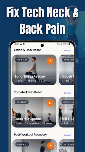 10 Min Stretch: Posture Fix Screenshot 0