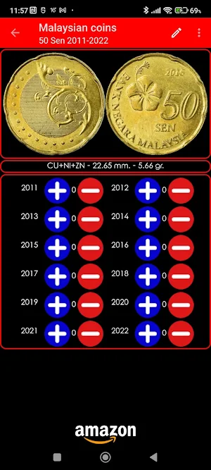 Malaysian coins Screenshot 2