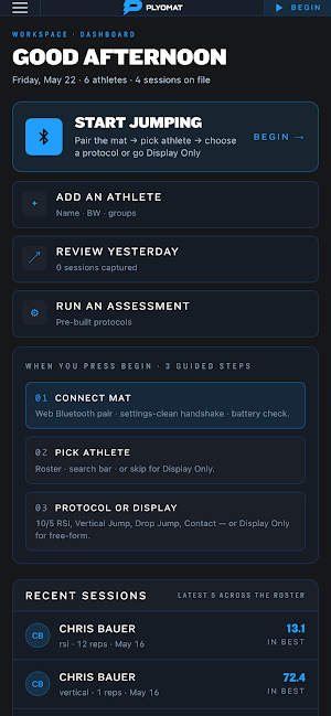 Plyomat 3.0 Screenshot 1