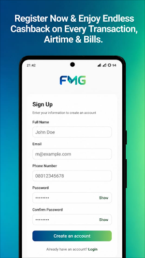 FMG Data Sub Screenshot 2