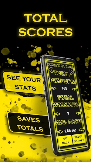 Push Ups Counter & Workout Log Screenshot 3