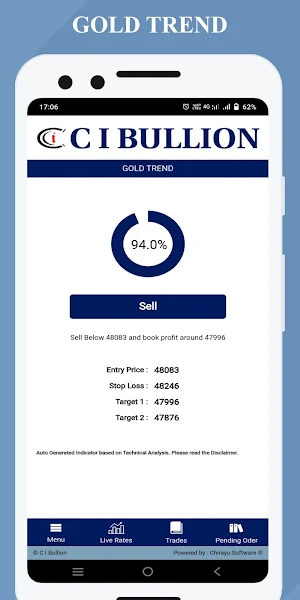 C I Bullion Screenshot 3