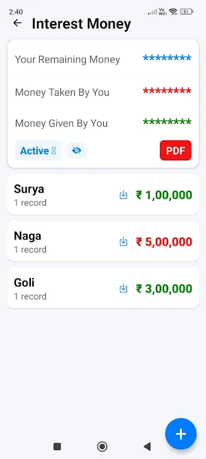 BizMoney Screenshot 1