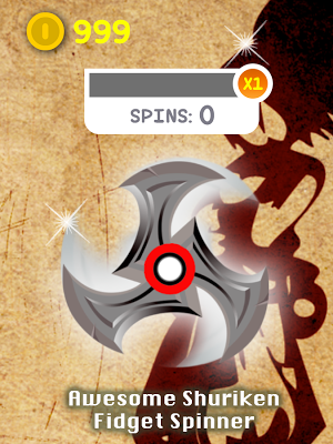 Fidget Shuriken Spinner Screenshot 0