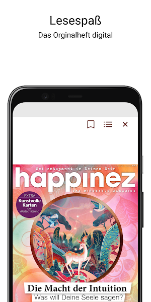 Happinez ePaper — Das Mindstyle Magazin Screenshot 0