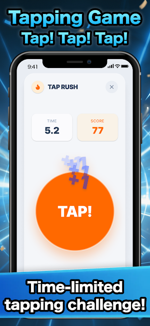 Tap & Reflex Game:Battle App! Screenshot 1