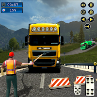 Oil Tanker Truck Driving Simulator Game Offroad 3D