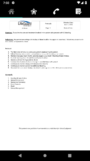 CR LifeGuard Protocols Screenshot 1