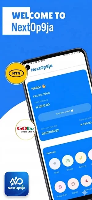 NextOp9ja Easy Bills & Airtime Screenshot 3