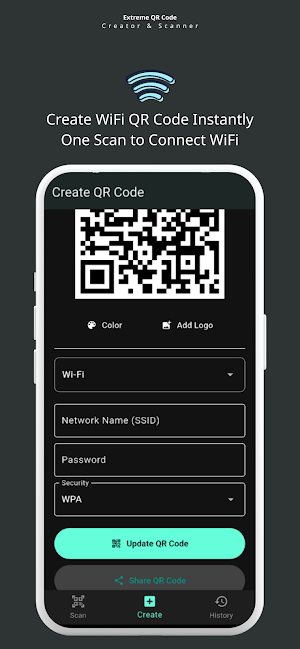 Extreme QR Code Screenshot 0