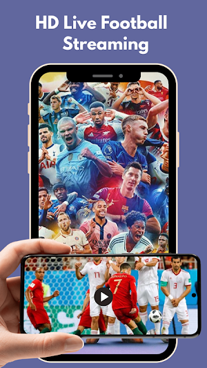 Live Football TV Streaming HD Screenshot 1