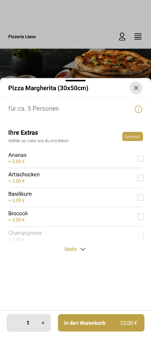 Pizzeria Liano Screenshot 3