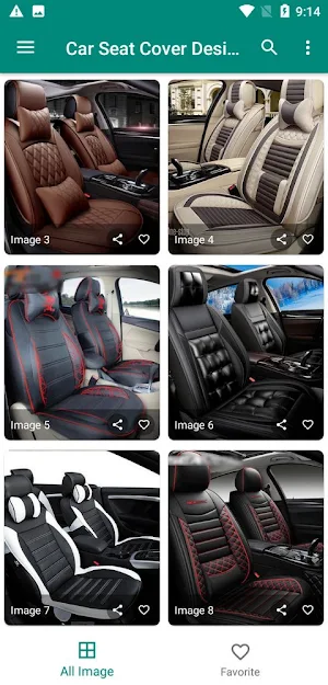 Car Seat Cover Design Ideas Screenshot 0