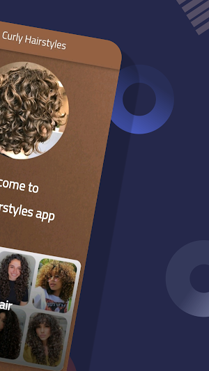 Curly Hairstyles - Short Curly Screenshot 1