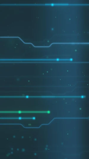 Colorful Waves Live Wallpaper Screenshot 1