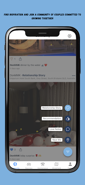 Rearviewmirror: Couples App Screenshot 0