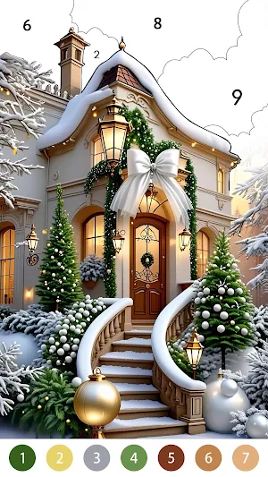 Merry Christmas Color Screenshot 2