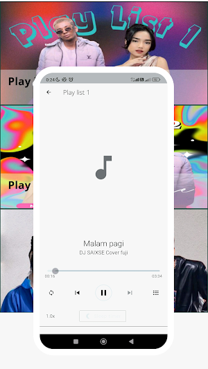 Dj Malam Pagi x fuji offline Screenshot 3