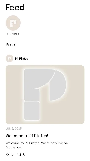 P1 Pilates Screenshot 3