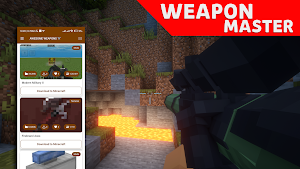 Weapon Master for Minecraft PE Screenshot 1