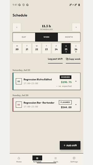ProTip365 - Tip Tracker Screenshot 1