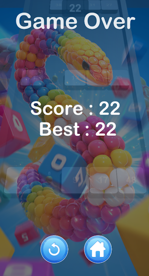 3d Snake Vs Circles Screenshot 0