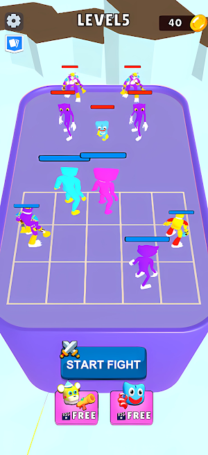 Merge Dinosaur: Fuse Battle 3D Screenshot 1