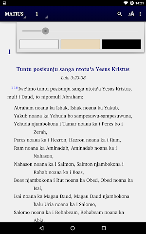 Alkitab Da'a Screenshot 2
