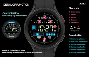 ACRO Enegy Fit Rev watchface Screenshot 2