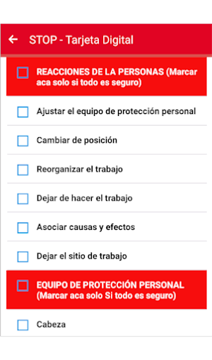 STOP Observación Preventiva Screenshot 1