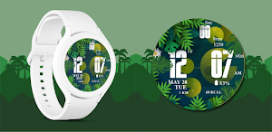 Jungle Animated Watch Face Screenshot 0