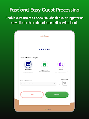 RunLoyal Front Desk Kiosk Screenshot 0