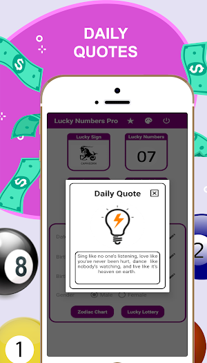 Lucky Numbers to Win Screenshot 0