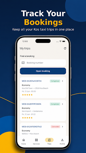 Kos Taxi - Book a Ride Screenshot 1