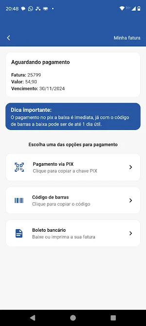 BessaNet Telecom Screenshot 3