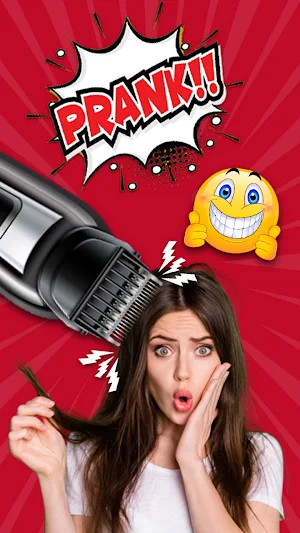 Hair Clipper Prank, air horn Screenshot 0